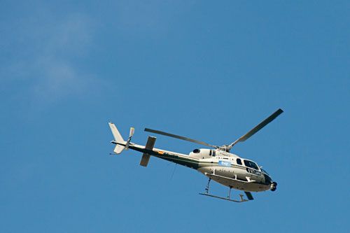 Helicóptero de La Vuelta